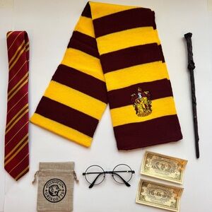Harry Pottery Inspired Kids Cosplay Set - Gryffindor